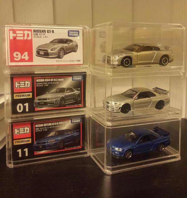 Illustration for article titled A display case for Tomica, Matchbox, Tarmac Works, and others